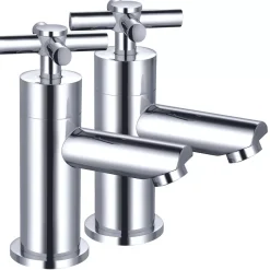 ETAL Oban Pillar Bath Taps