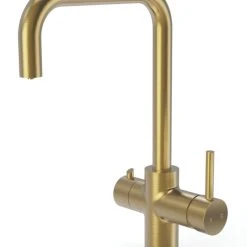 ETAL Single Lever 3-in-1 Hot Water Kitchen Tap Gold