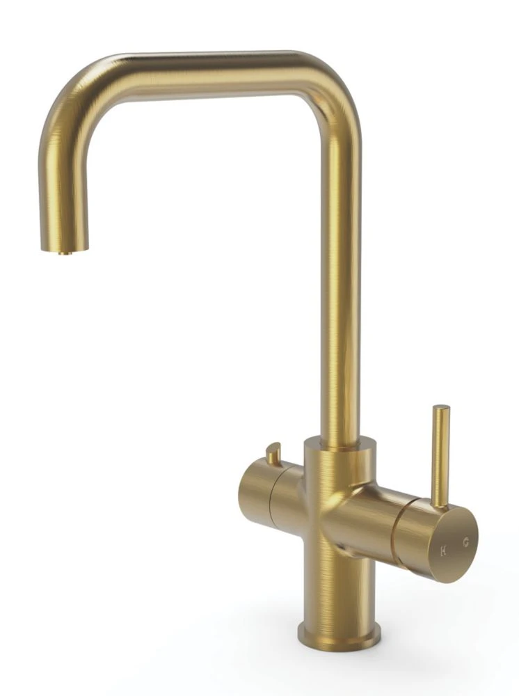 ETAL Single Lever 3-in-1 Hot Water Kitchen Tap Gold