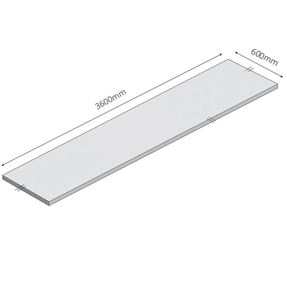 Maia Cristallo Worktop 3600 X 600 X 42mm 4 Maia Cristallo Worktop 3600 X 600 X 42mm - Image 4