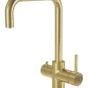 ETAL 4-in-1 Instant Hot Water Kitchen Tap Brushed Brass