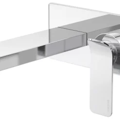 Bristan Alp Wall-Mounted Basin Mixer Tap Chrome
