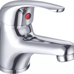 ETAL Loop Mono Basin Mixer Tap Polished Chrome