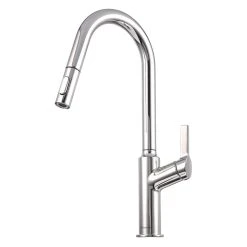 Clearwater Karuma KAR20CP Single Lever Tap With Twin Spray Pull-Out Chrome