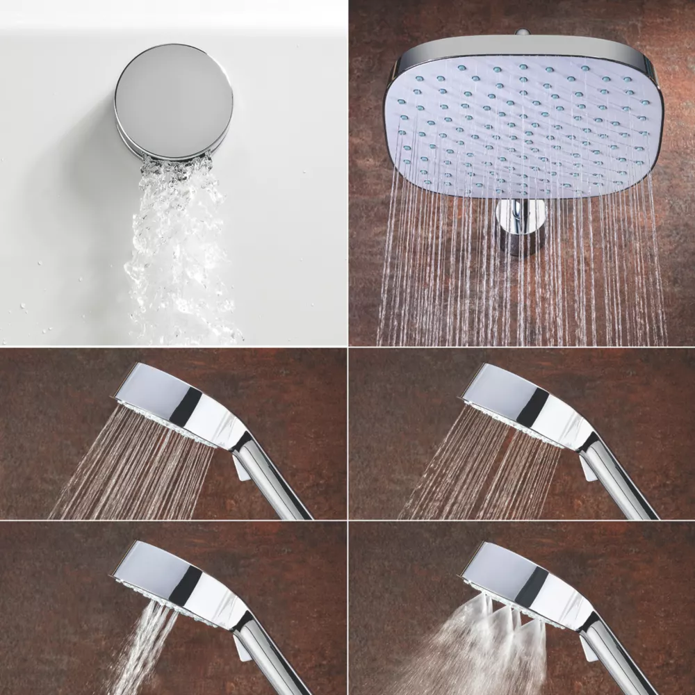 Mira Evoco Rear-Fed Concealed Chrome Thermostatic Built-In Mixer Shower & Bath Fill - Image 3