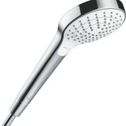 Hansgrohe Croma Select S EcoSmart Shower Handset White/Chrome 108 X 183mm