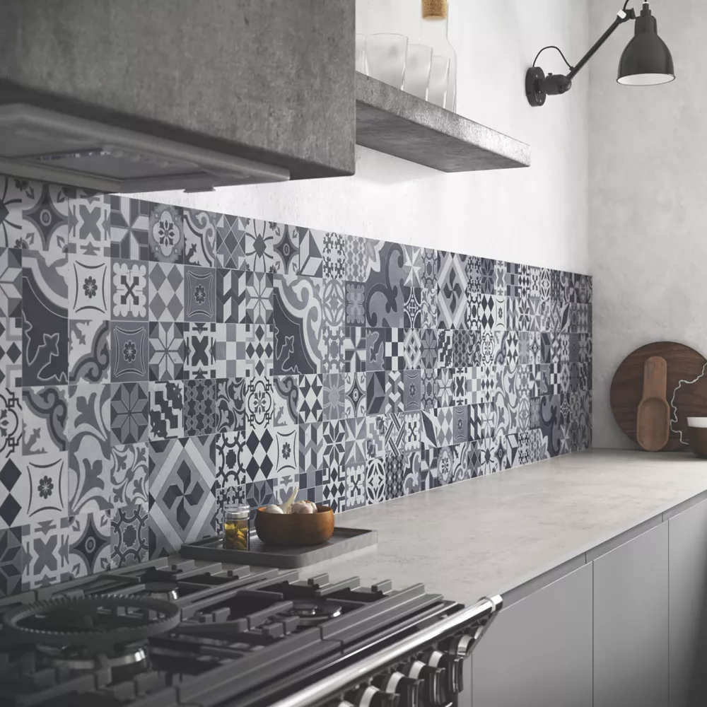Splashwall Grey / White / Black Alloy Splashback 2440 X 600 X 4mm - Image 3