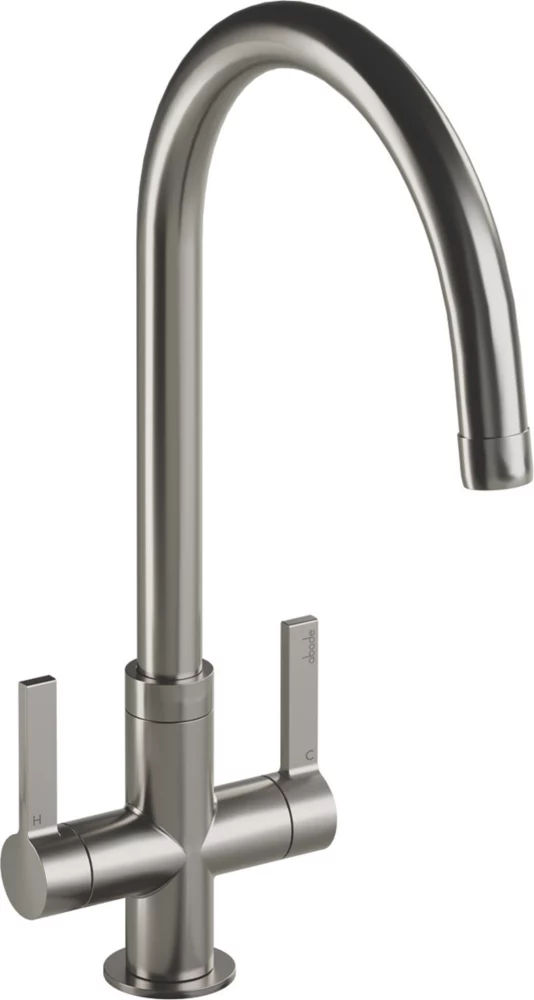 Abode Pico Kitchen Mixer Tap Brushed Nickel