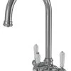 ETAL Traditional Cruciform 3-in-1 Hot Water Kitchen Tap Polished Chrome