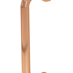 Rothley Angled Household Grab Rail Polished Copper 305mm