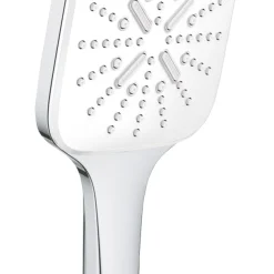 Grohe Vitalio SmartActive Cube Handset Chrome/White 130 X 177mm