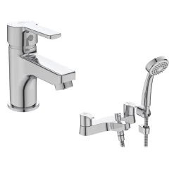 Ideal Standard Calista Basin Mixer & Bath Shower Mixer