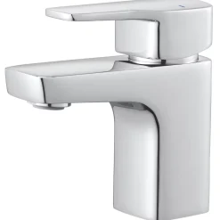 Swirl Swindale Mini Basin Mixer Silver