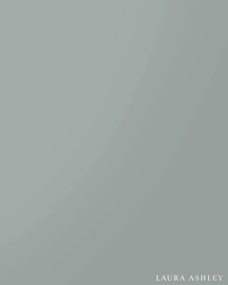 Laura Ashley Mineral Grey Self-Adhesive Glass Kitchen Splashback 600 X 750 X 6mm