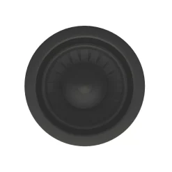 ETAL Sink Strainer Waste Without Overflow Matt Black 90mm