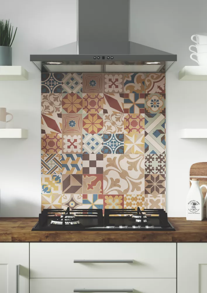 Splashwall Brown / Blue / Yellow / Red Alloy Splashback 2440 X 750 X 4mm - Image 3