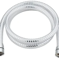 Swirl Shower Hose White / Silver 10mm X 1.5m