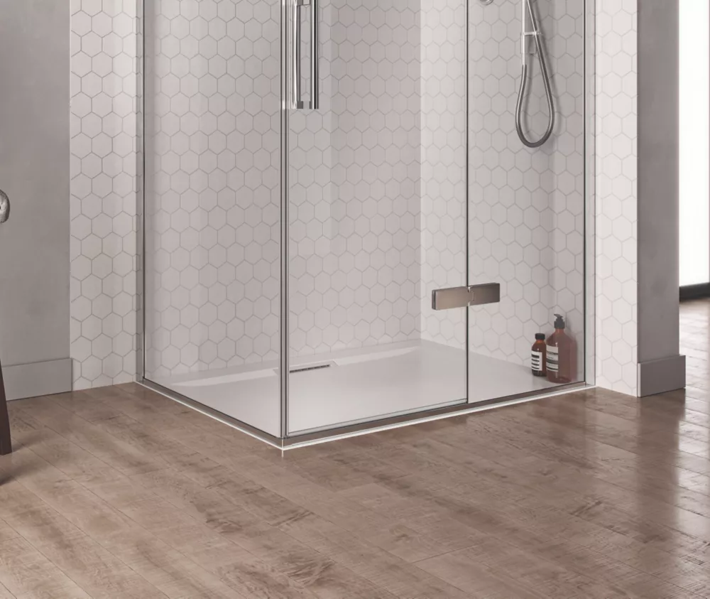 Mira Flight Level Safe Rectangular Shower Tray White 1400 X 760 X 25mm - Image 6