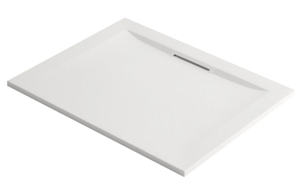Mira Flight Level Safe Rectangular Shower Tray White 1400 X 760 X 25mm