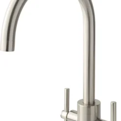 Clearwater Rococo Monobloc Mixer Tap Brushed Nickel PVD