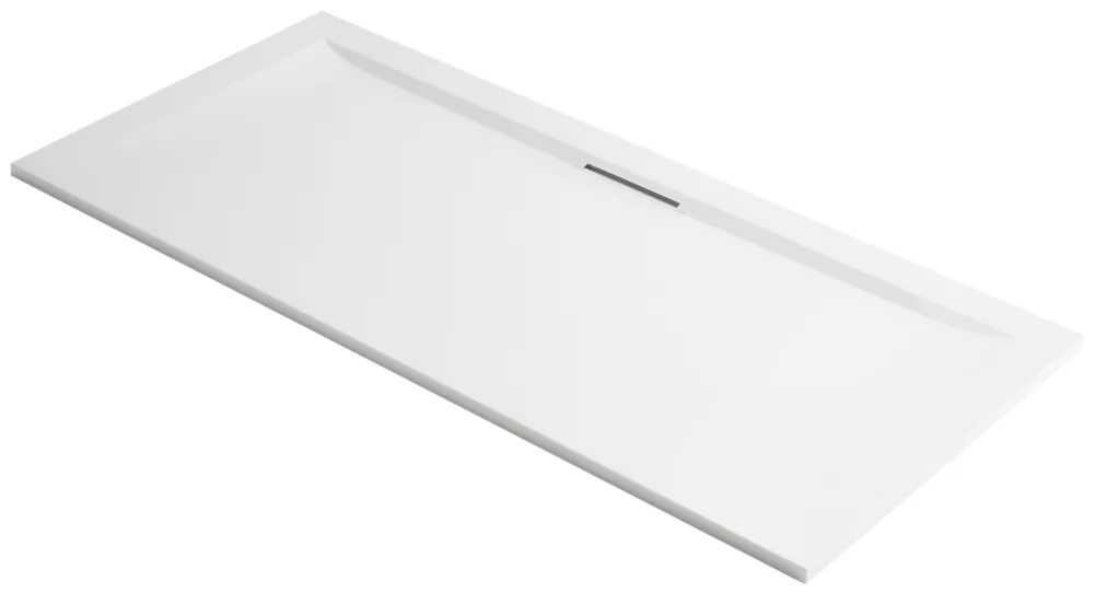 Mira Flight Level Rectangular Shower Tray White 1600 X 800 X 25mm