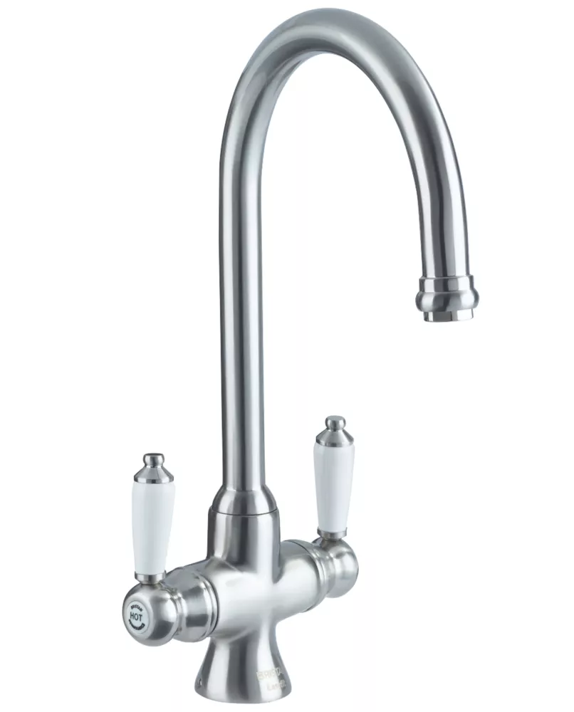 Bristan Renaissance Easyfit Kitchen Sink Mixer Tap Brushed Nickel
