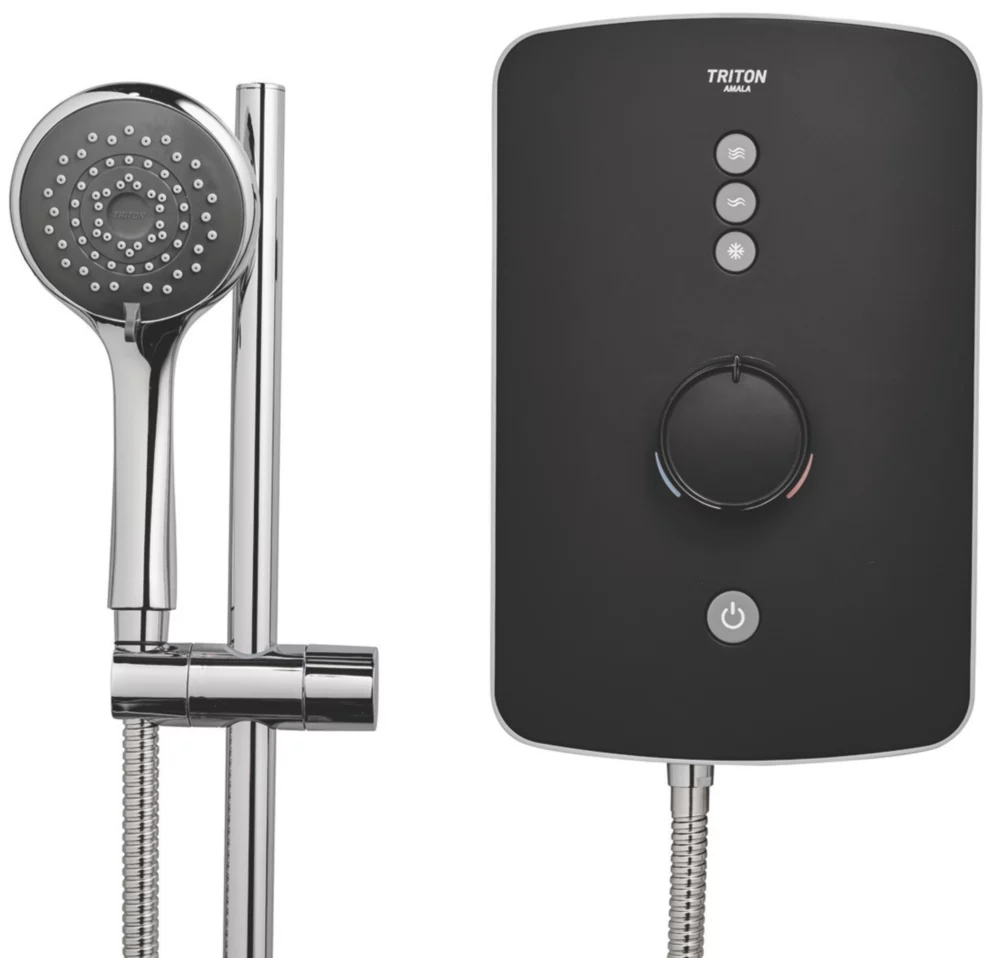 Triton Amala Soft Black 8.5kW Electric Shower - Image 2