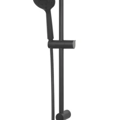 Swirl Shower Kit Modern Design Matt Black