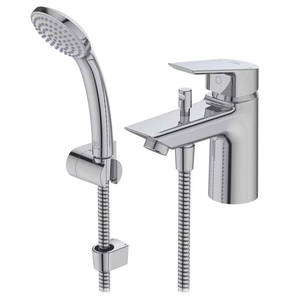 Ideal Standard Tesi Wall Mounted Bath Shower Mixer Exc Shower Set