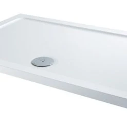 Essentials Rectangular Shower Tray With Waste White 1500 X 900 X 40mm