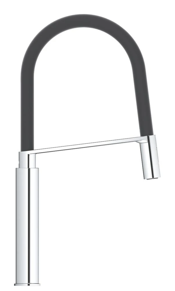 Grohe Feel Professional 31853000 Pull-Out Spray Mono Mixer Kitchen Tap Chrome - Image 2