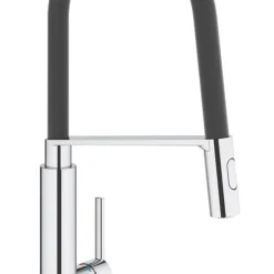 Grohe Feel Professional 31853000 Pull-Out Spray Mono Mixer Kitchen Tap Chrome
