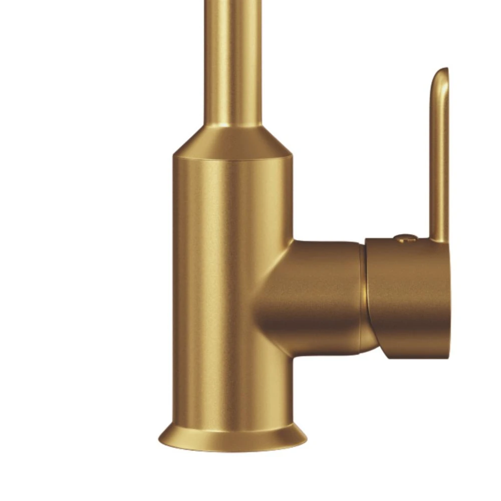 ETAL Single Lever Mono Mixer Kitchen Tap Gold - Image 2