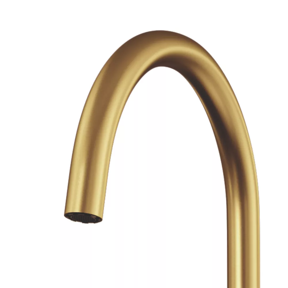 ETAL Single Lever Mono Mixer Kitchen Tap Gold - Image 3