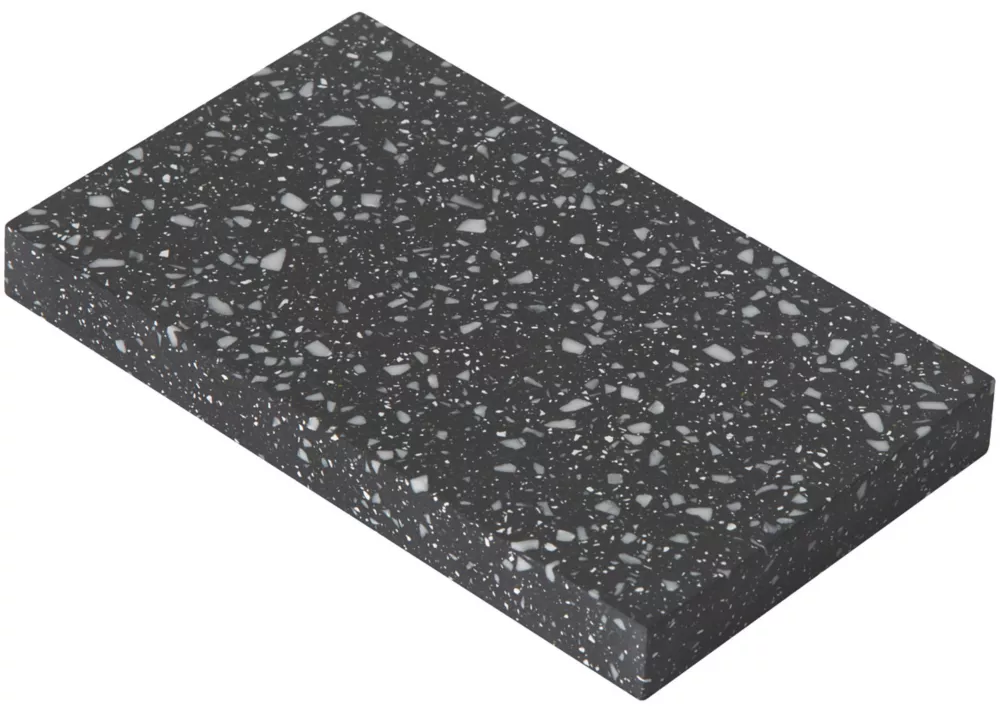 Metis Black Worktop 3050 X 620 X 15mm - Image 3