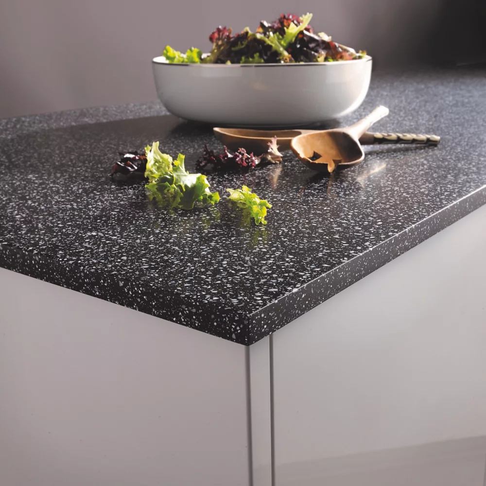 Metis Black Worktop 3050 X 620 X 15mm