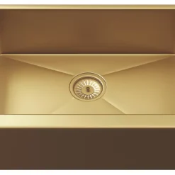 ETAL Excel 1 Bowl Stainless Steel Belfast Kitchen Sink 600 X 450 X 200mm