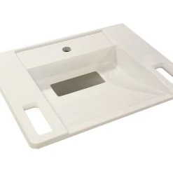 Franke EXOS Accessible Wash Basin 1 Tap Hole 380mm