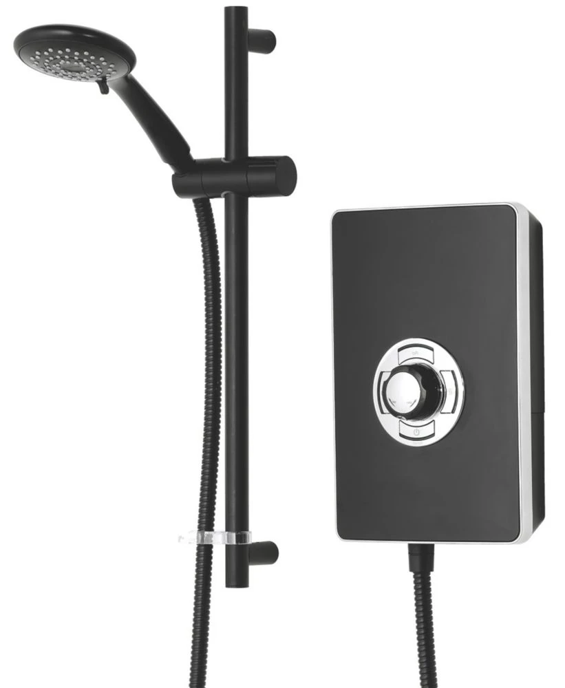 Triton Collection Matte Black 8.5kW Electric Shower - Image 2