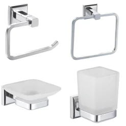 Aqualux Goodwood Shower Room 4 Piece Set