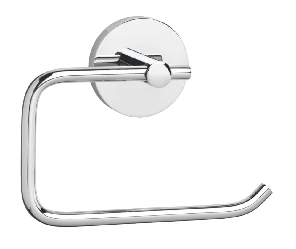 Croydex Pendle Flexi-Fix Toilet Roll Holder Chrome