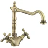 Bristan Colonial Easyfit Kitchen Sink Mixer Tap Antique Bronze