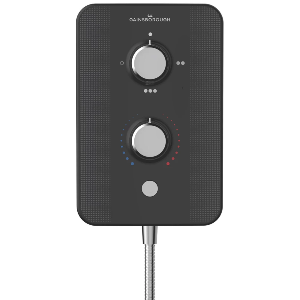 Gainsborough Slim Duo Black 9.5kW Electric Shower - Image 2