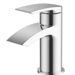 Essentials Wye Cloakroom Basin Mono Mixer With Clicker Waste Chrome