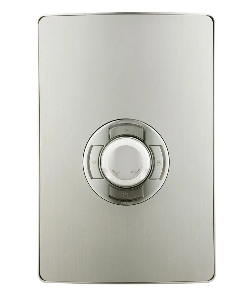Triton Collection Enhance Brushed Steel 8.5kW Electric Shower - Image 3