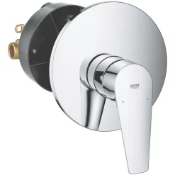 Grohe Start Edge Concealed Single Lever Mixer Shower Valve Fixed StarLight Chrome