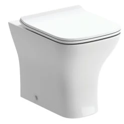 Essentials Back-to-Wall Pan With Soft-Close Quick-Release Seat