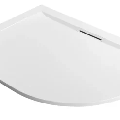 Mira Flight Level Offset Quadrant Shower Tray LH White 1200 X 900 X 25mm