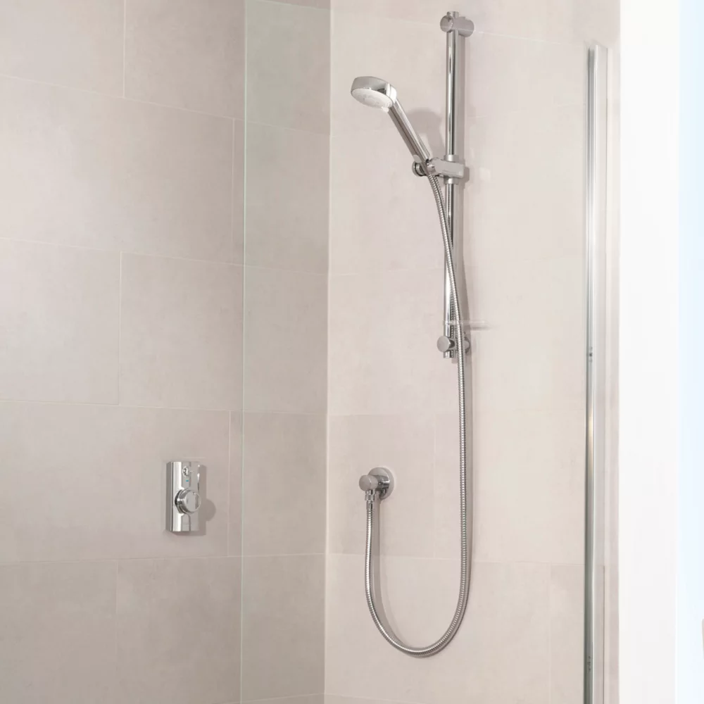 Aqualisa Visage Smart Gravity-Pumped Rear-Fed Chrome Thermostatic Smart Shower - Image 2