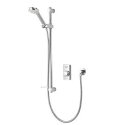 Aqualisa Visage Smart Gravity-Pumped Rear-Fed Chrome Thermostatic Smart Shower